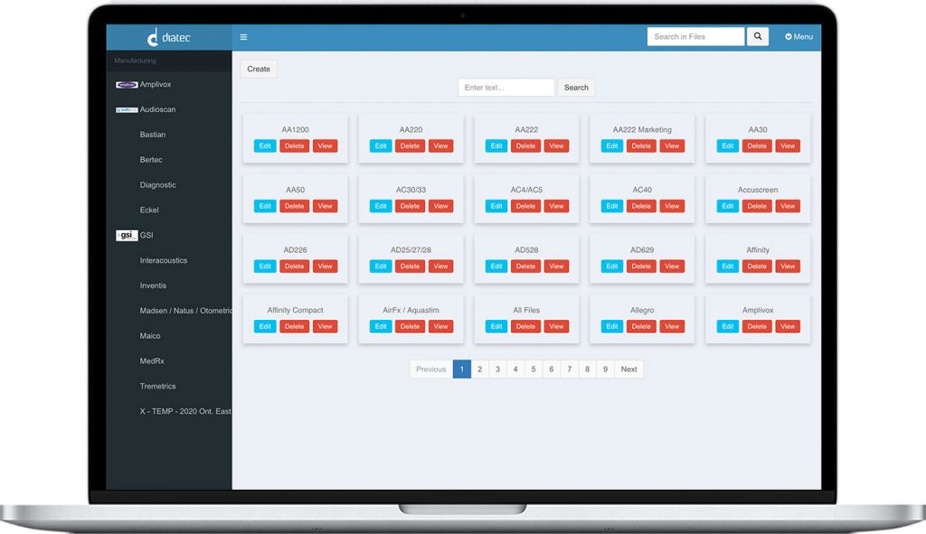 DiaTec — Document Management System screenshot