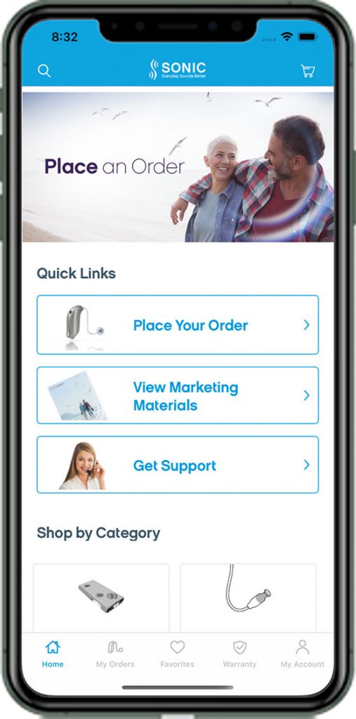 Sonic PartnerLink — Mobile App screenshot